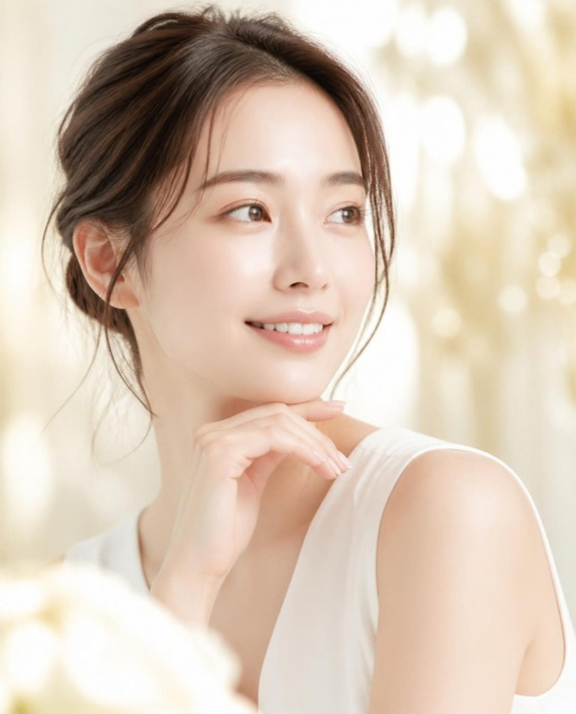 笑顔の女性のイメージ